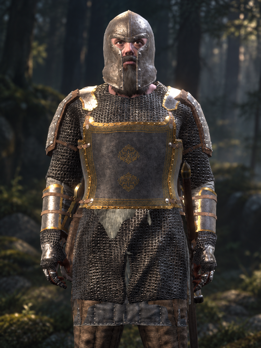 FultonBlackmist in armor
